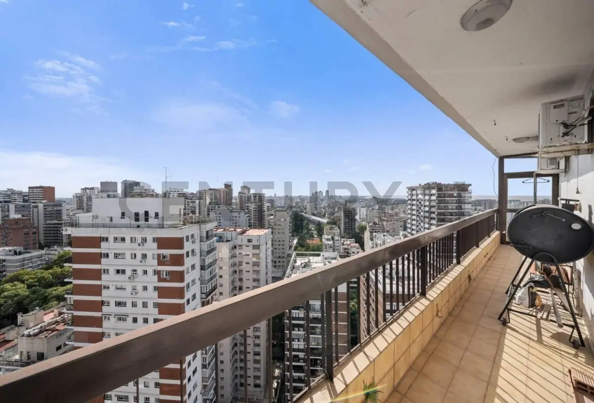VENTA DEPARTAMENTO 5 AMBEINTES CON DOS DEPENDENCIAS Y 2 COCHERAS BELGRANO PISO 25 2