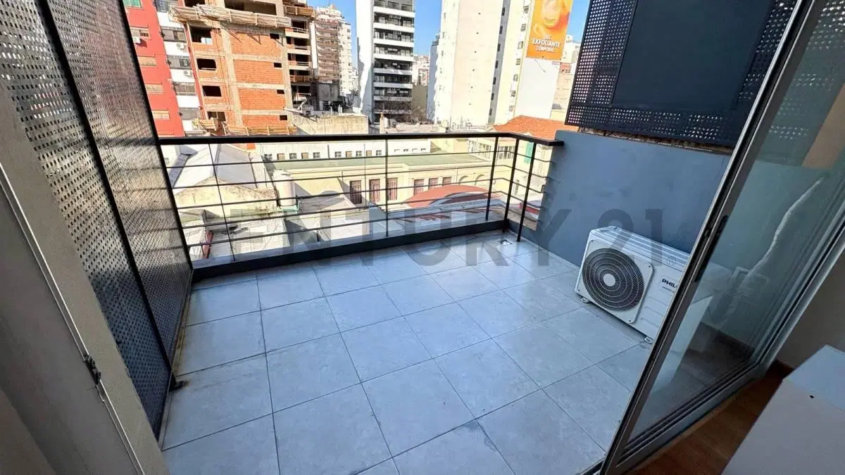 ALQUILER MONOAMBIENTE | BALCÓN ATERRAZADO| AMENITIES 4