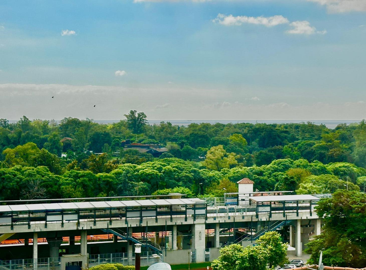 VENTA SEMI PISO DEPARTAMENTO 3 AMBIENTES CON VISTA AL RIO PALIER PRIVADO LAS CAÑITAS PALERMO SUPER