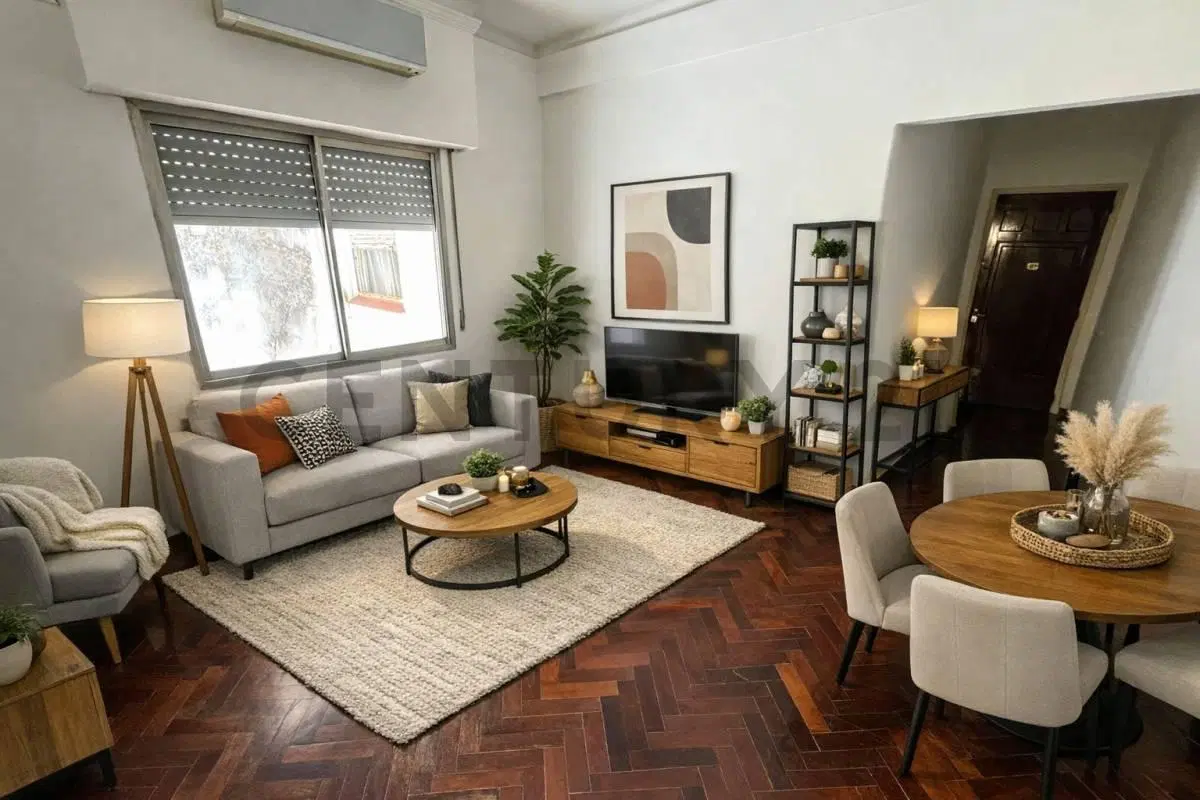 VENTA DEPARTAMENTO 2 AMBIENTES CON ESCRITORIO EN PALERMO BOTANICO - APTO CREDITO/IDEAL INVERSION 3