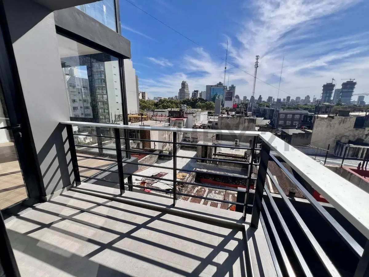 VENTA DEPTO 2 AMBIENTES A ESTRENAR CON BALCON - MUY LUMINOSO EN PALERMO 2