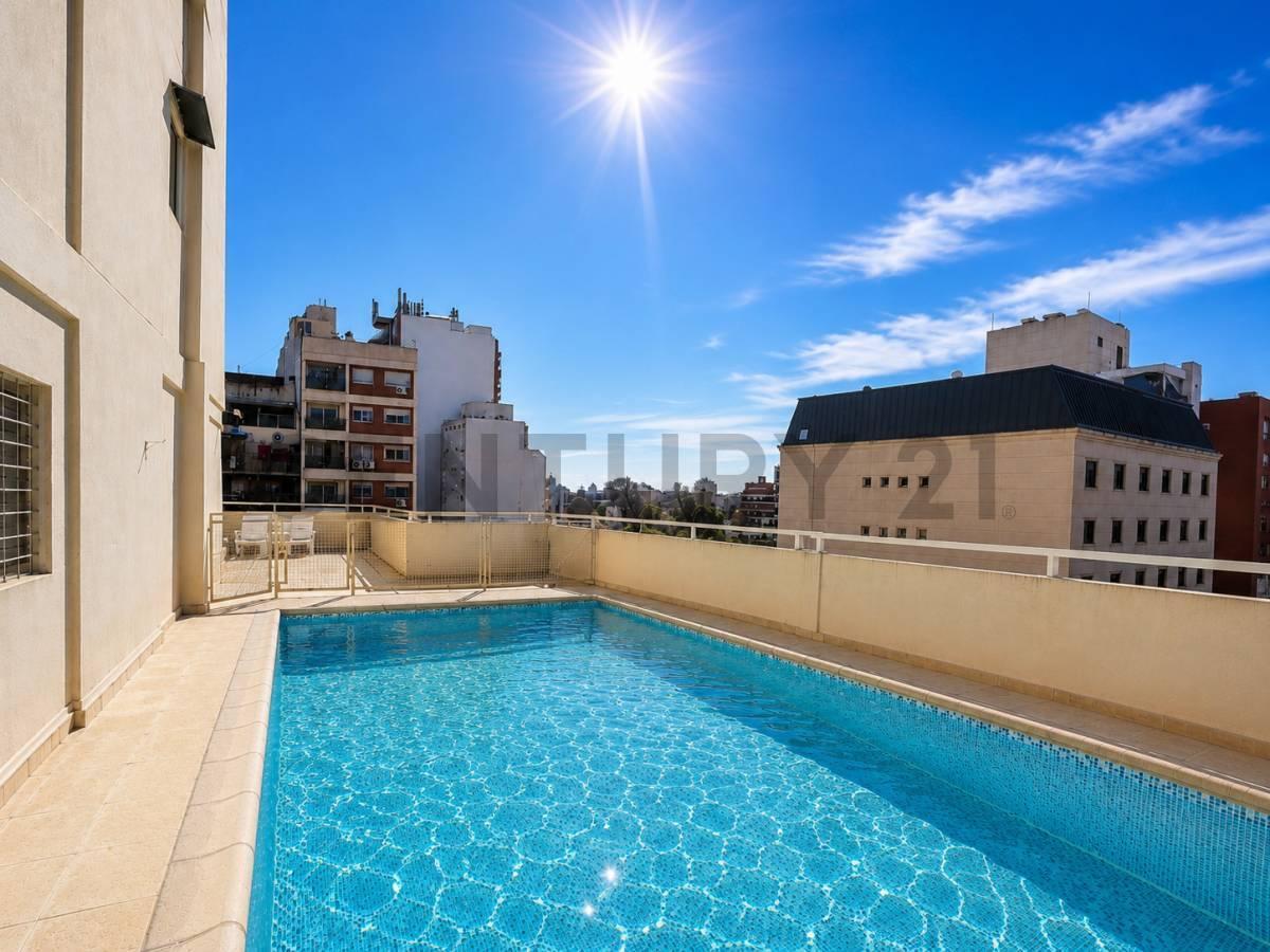 Foto de DEPARTAMENTO 2 AMBIENTES CON PILETA EN VILLA URQUIZA EN VENTA, imagen 1