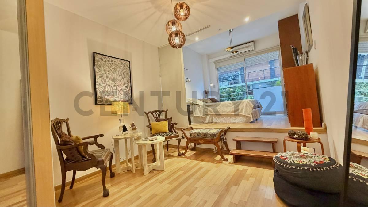 Foto de ALQUILER MONOAMBIENTE AMOBLADO EN LAS CAÑITAS – PISO ALTO, LUMINOSO Y, imagen 2