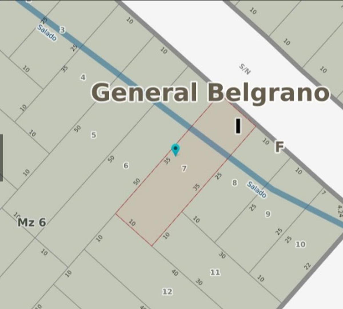 Foto de EXCELENTE LOTE A 100 MTS DEL RIO- GRAL. BELGRANO, imagen 3