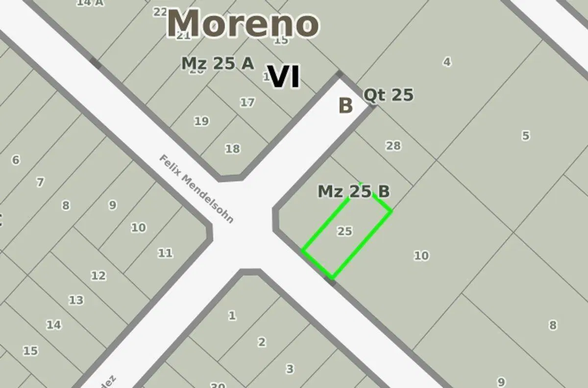 LOTE EN VENTA EN MORENO-PASO DEL REY 4