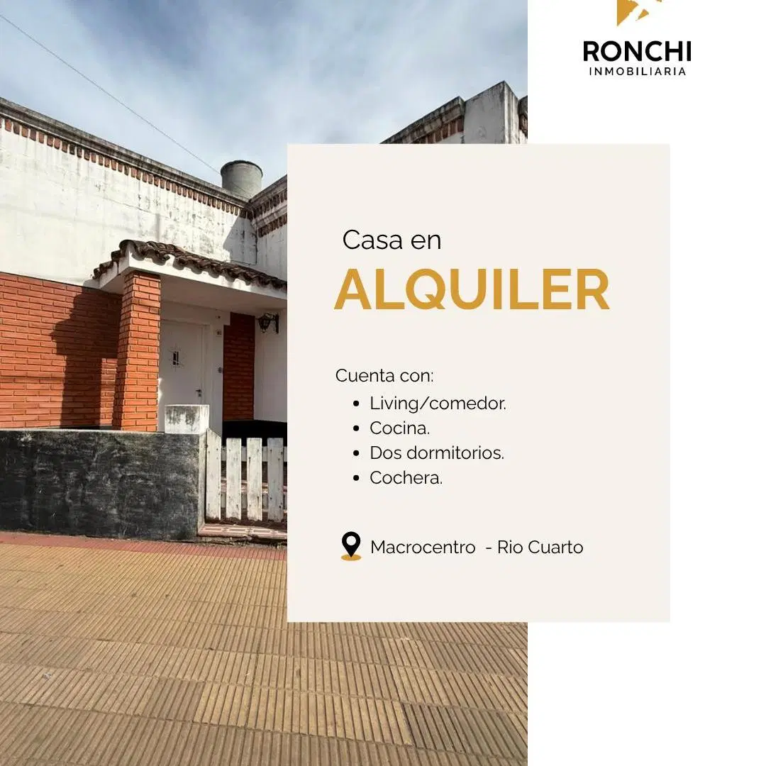 Casa en alquiler - Macrocentro 2