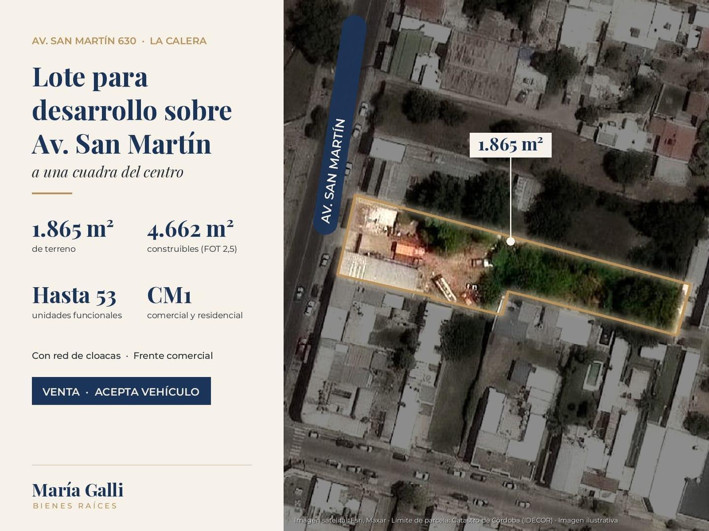 Foto de la propiedad en AV SAN MARTIN 630, Centro, La Calera