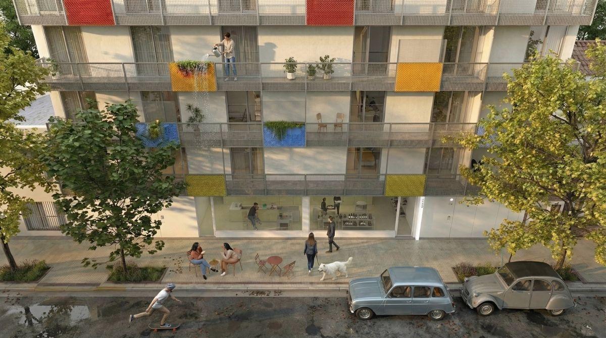 Foto de Monoambiente divisible en pozo | Balcón y espacio para dormitorio, imagen 4