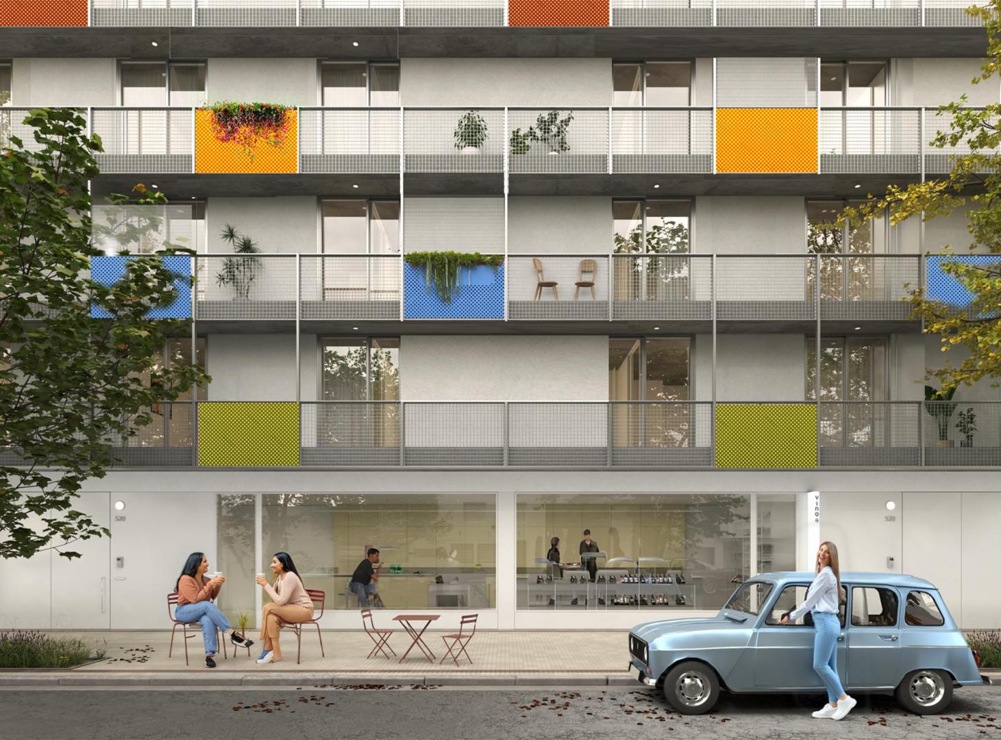 Foto de Monoambiente divisible en pozo | Balcón y espacio para dormitorio, imagen 1
