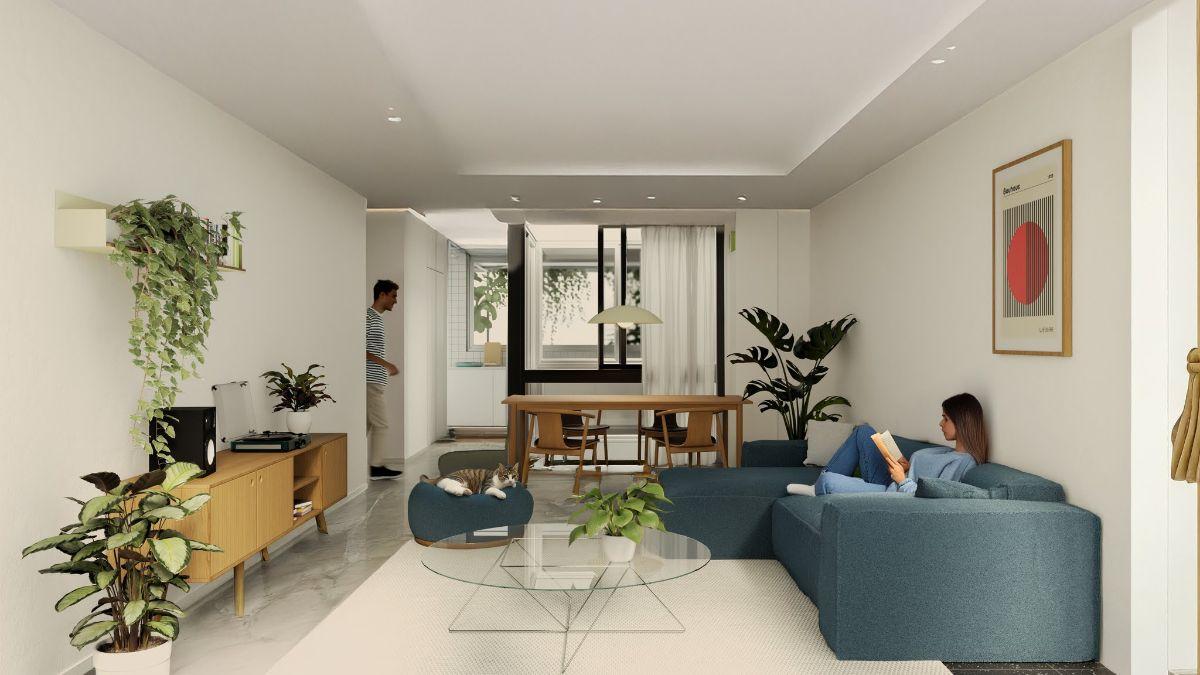 Foto de Departamento de 3 amb. de 133,50 m² totales con amplio balcón, imagen 2