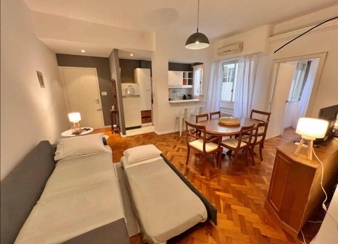 DEPARTAMENTO DOS AMBIENTES-RECOLETA-ALQUILER TEMPORAL