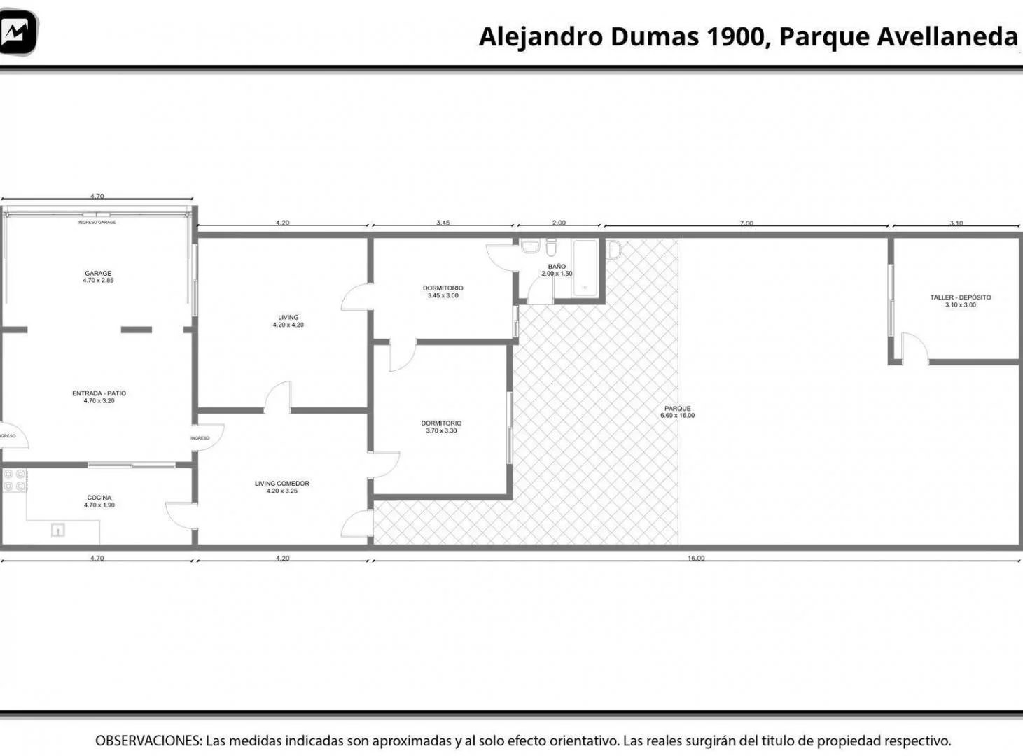 VENTA | CASA Terreno propio A RECICLAR | 4 amb. | Cochera | Patio | Parque Avellaneda