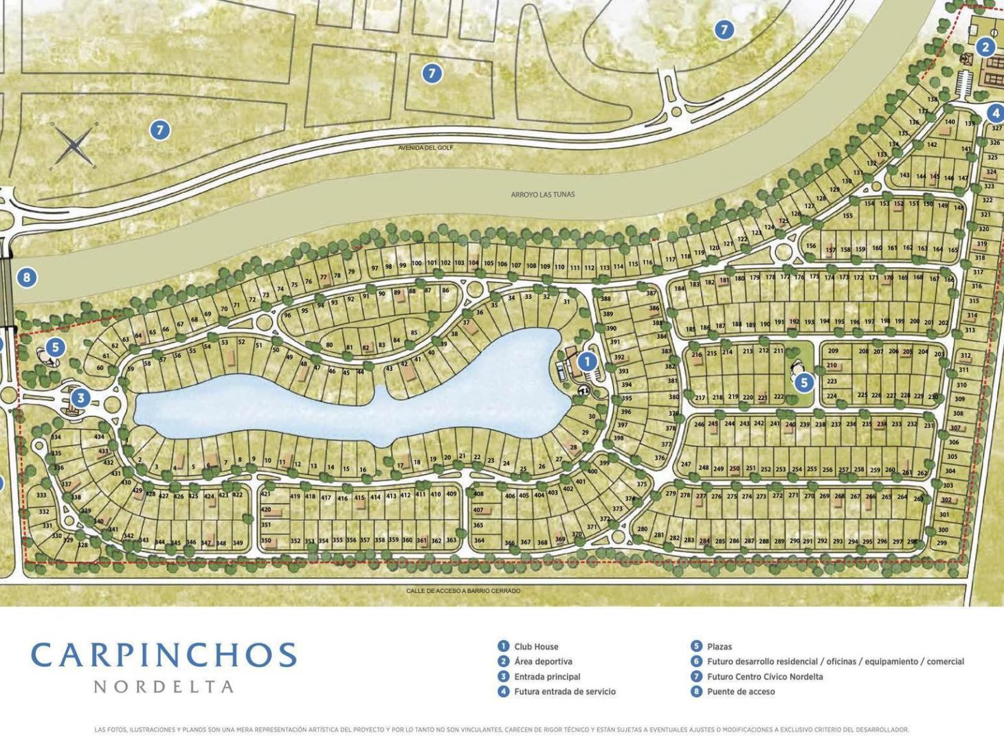 VENTA en el barrio Los Carpinchos, Nordelta. LOTE.
