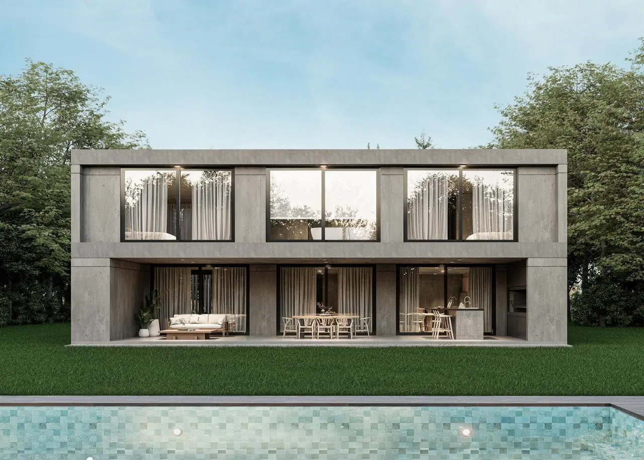 Casa al lago en venta en Virazon · 4 dormitorios en suite   escritorio   gimnasio   dependencia 3