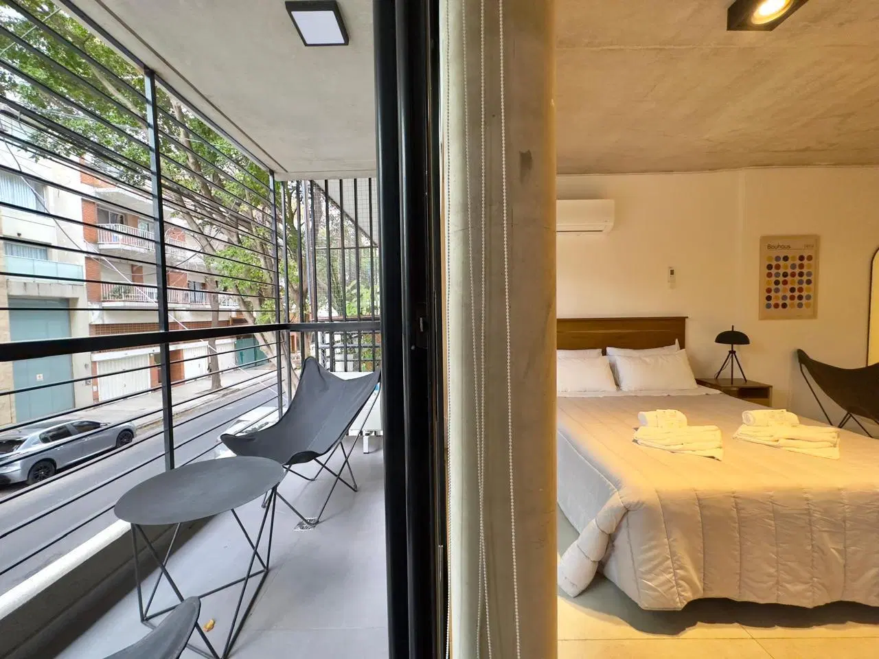 Alquiler monoambiente en Belgrano balcón 3
