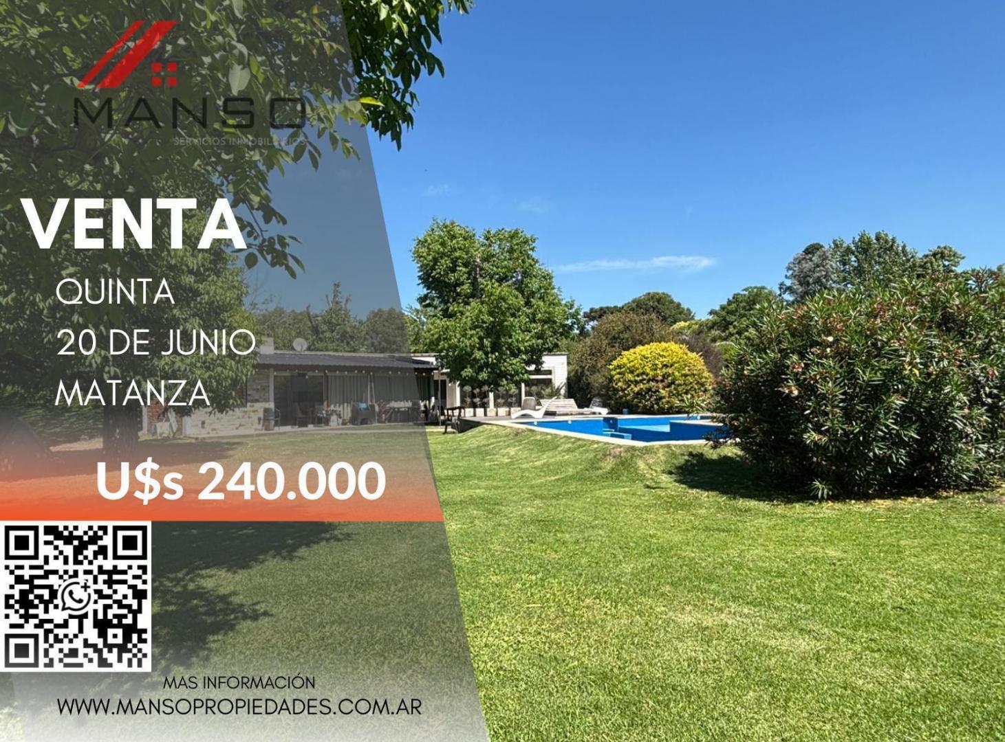 Foto de Quinta-Venta-Parque-Quincho-Pileta-20 de Junio, imagen 2
