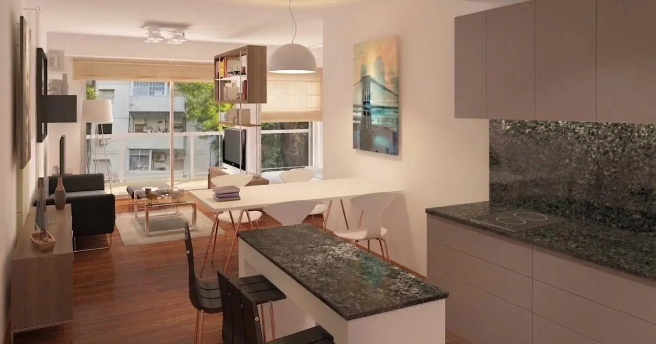 VENTA DEPARTAMENTO 2 AMBIENTES PALERMO 3