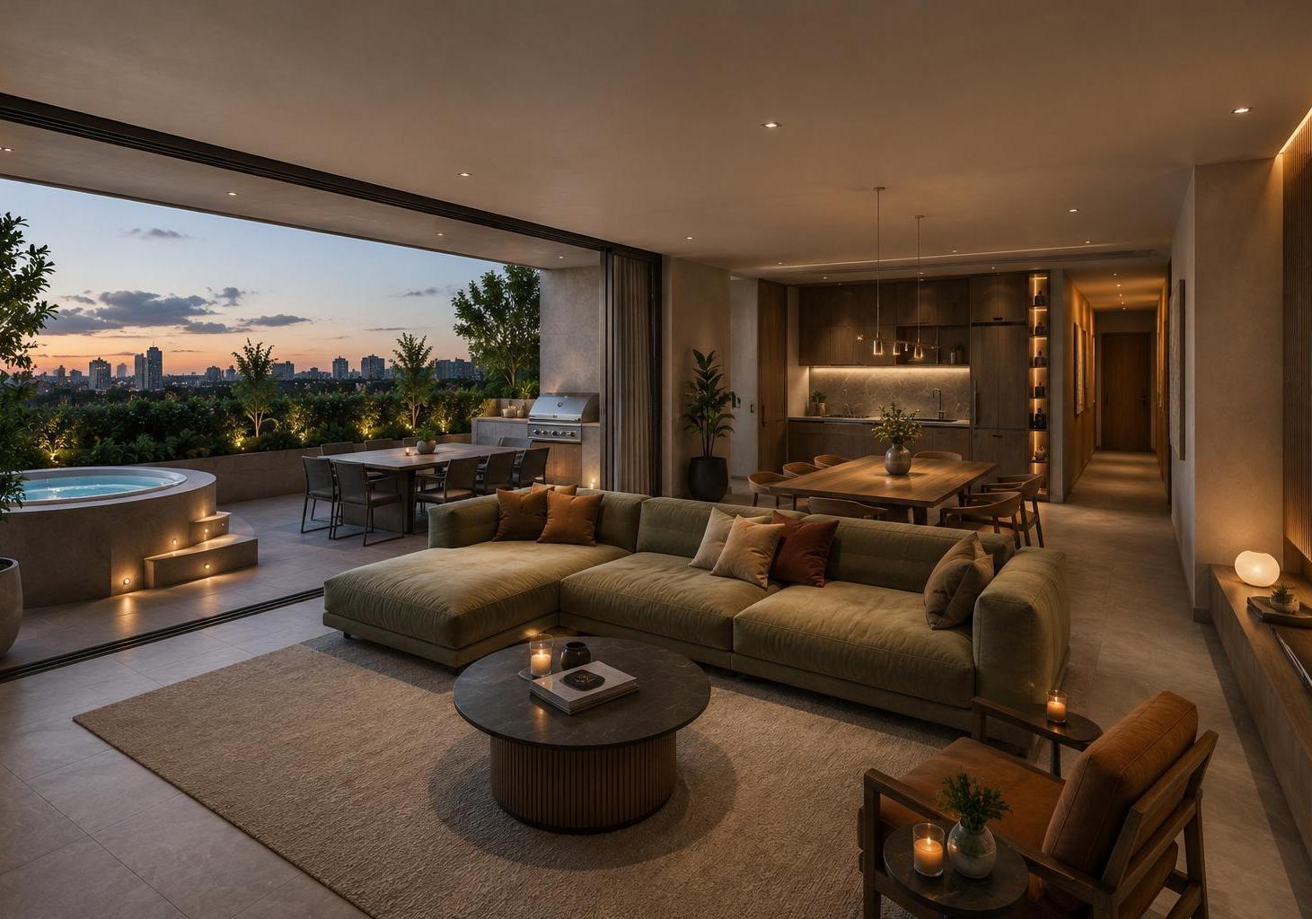 Foto de Media unidad (50%) con terraza y parrila privada - Edificio para renta, imagen 2