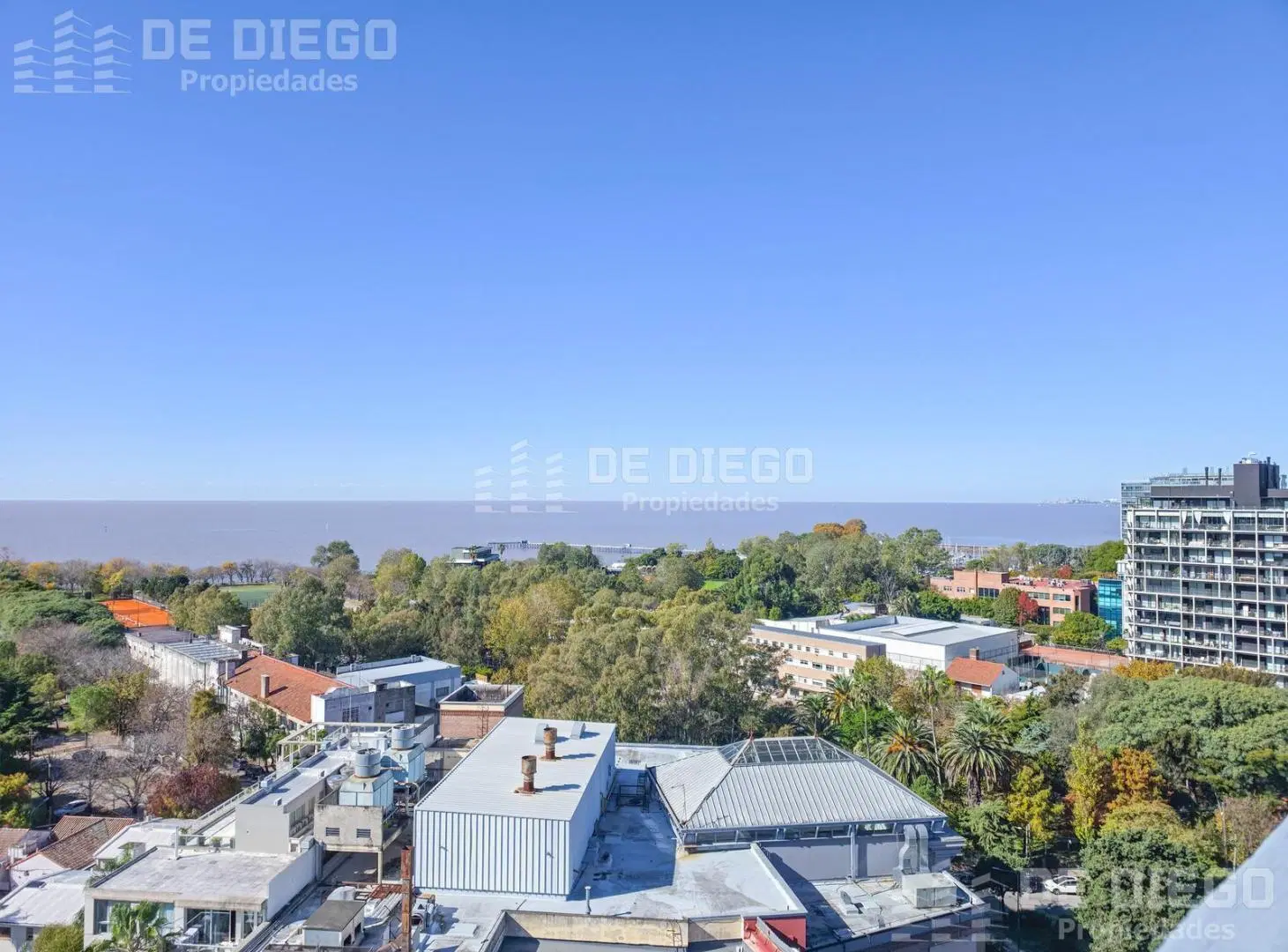 Departamento 2 ambientes con vista al rio en venta, Olivos 3