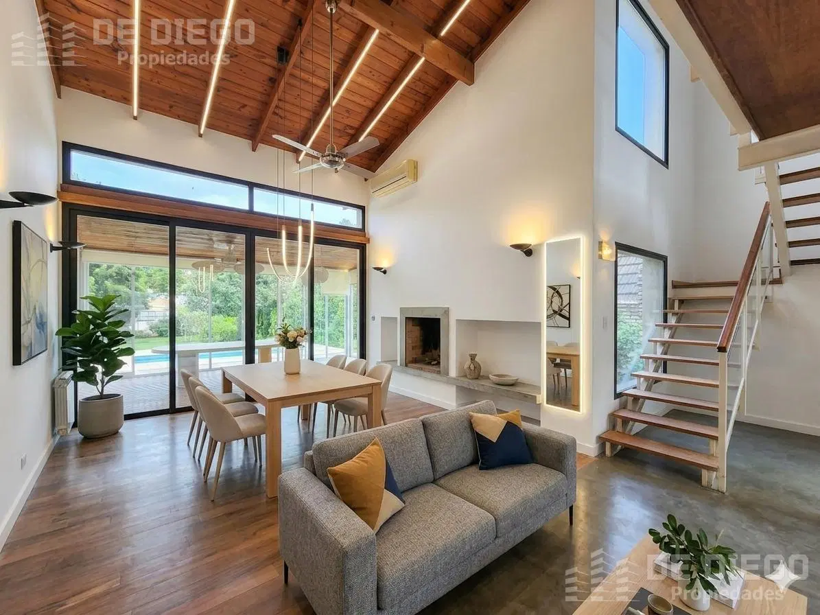 Apto crédito - Venta casa 5 ambientes pileta y ascensor -  Country San Miguel de Ghiso 5