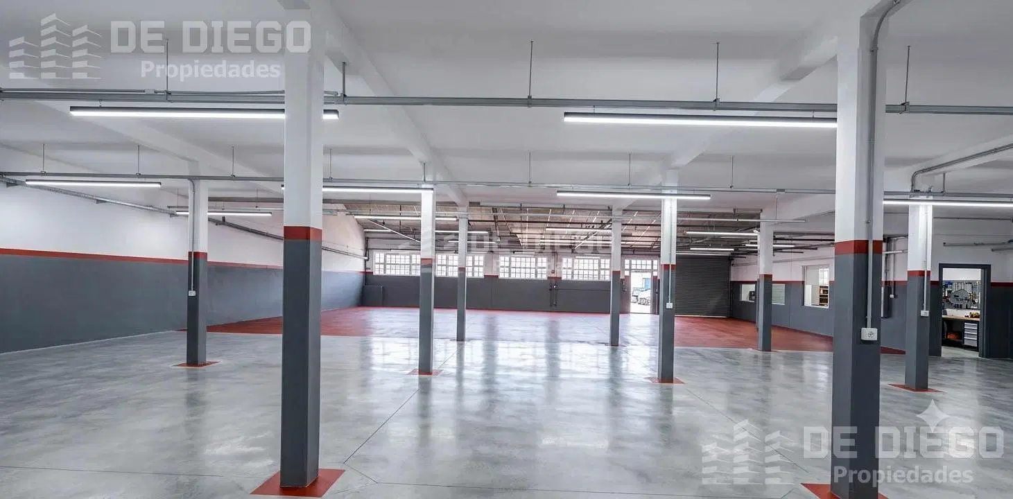 VENTA CON RENTA Nave industrial 1200 M2 con gas industrial - Florida Oeste 5