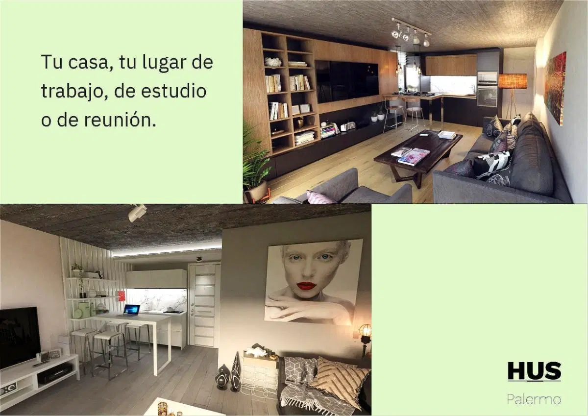 Departamentos  amb desde 46 m² -Esquina Billinghurst y Gorriti - Hus Palermo 2