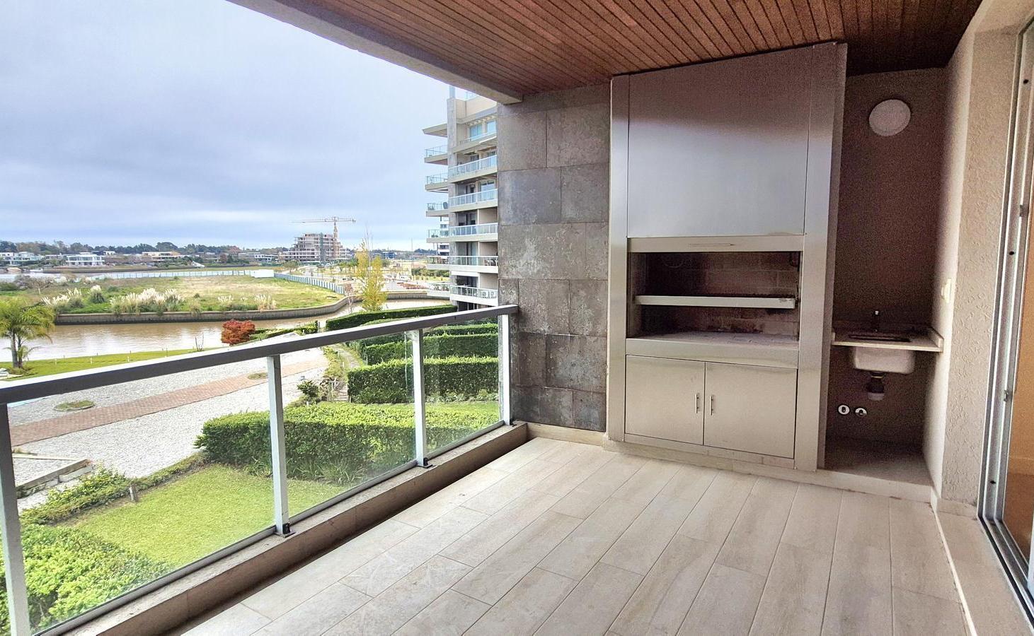 Departamento 3 ambientes en Venta en la Bahia Nordelta complejo Acqua Río