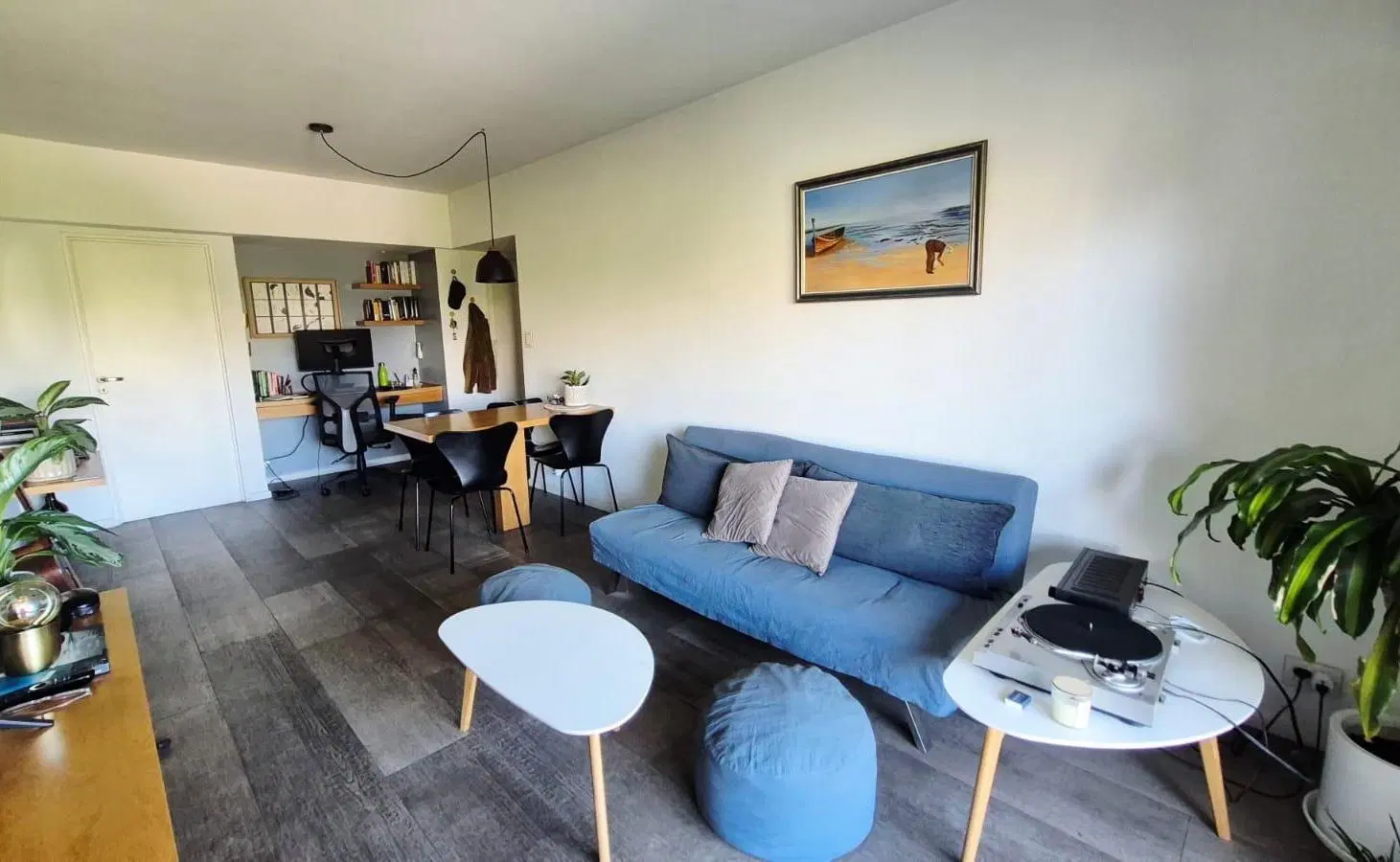 Venta 2 ambientes en Palermo piso alto con balcón pasante, cochera y baulera 2