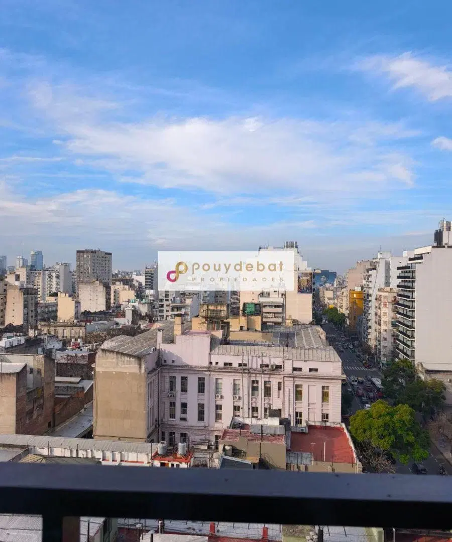 3 AMBIENTES EN ALQUILER PISO 12 LUMINOSO SILENCIOSO IMPECABLE SOBRE AV SAN JUAN 1