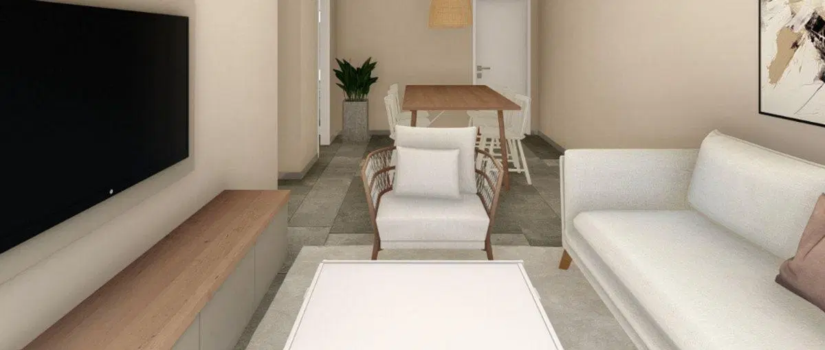 VENTA DEPTO DOS DORMITORIO FIDEICOMISO COSTO REAL 2