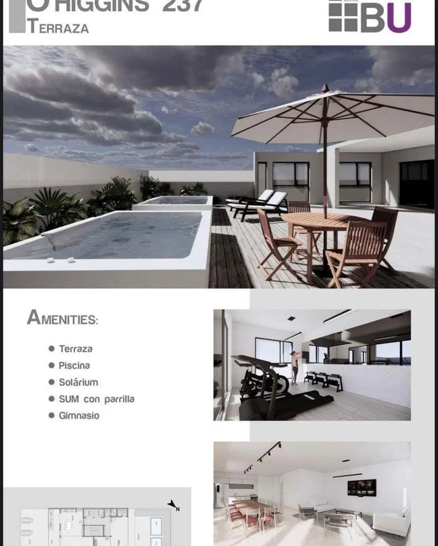 VENTA CON FINANCIACIO OHIGGINS 237, 2 DORMITORIOS 8