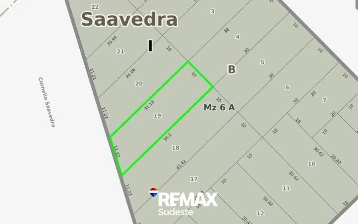 Terreno en Saavedra 3