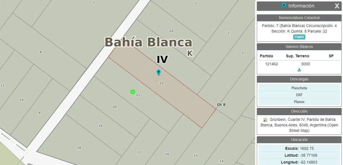 Venta Lote RN3 Camino Punta Alta 2