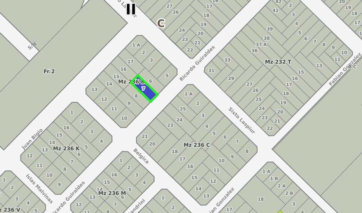 Foto de OORTUNIDAD VENTA DE LOTE GUIRALDES Y SIXTO LASPIUR, imagen 4