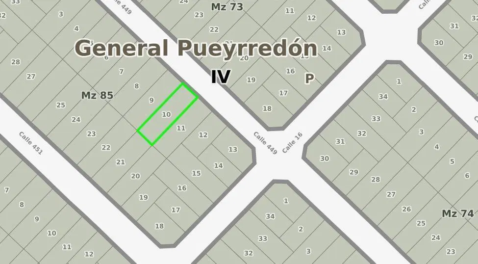 Venta lote Playa Serena 4