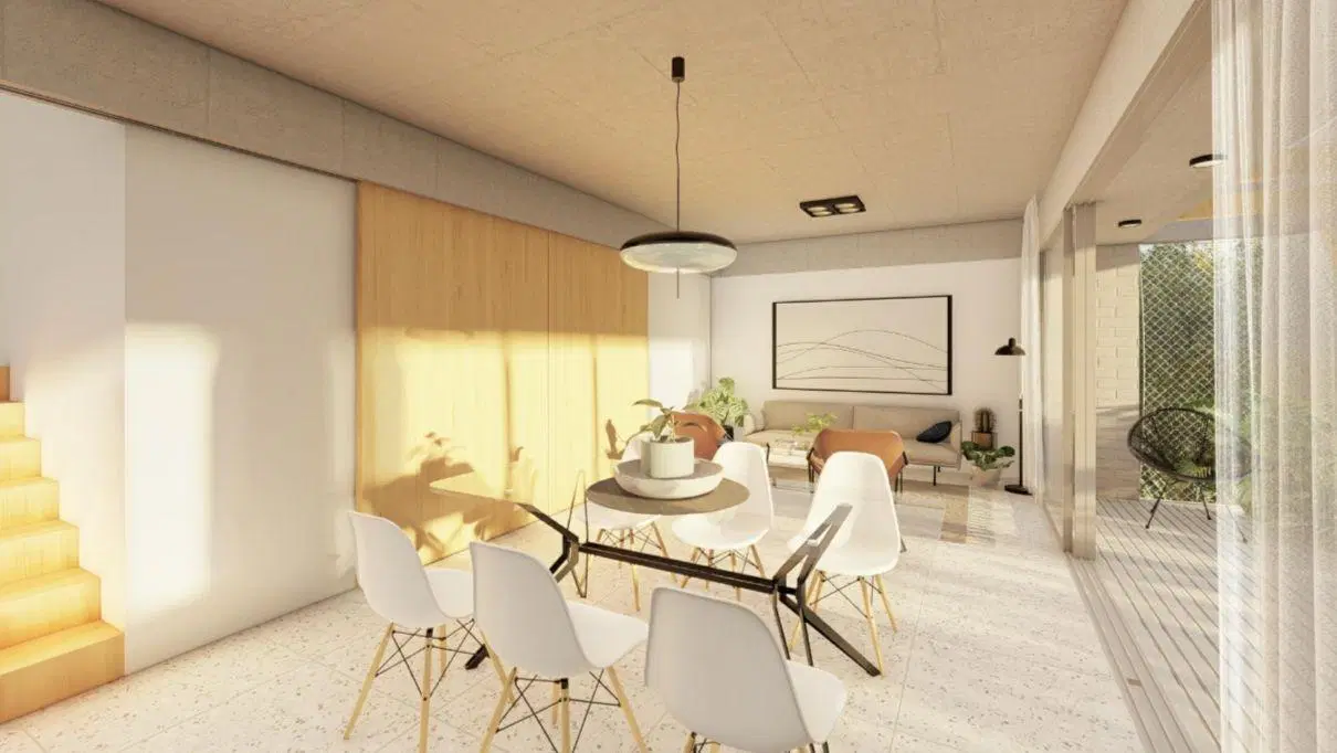 Departamento 4 AMB Dúplex La Lucila A estrenar Efectivo Terminado 3