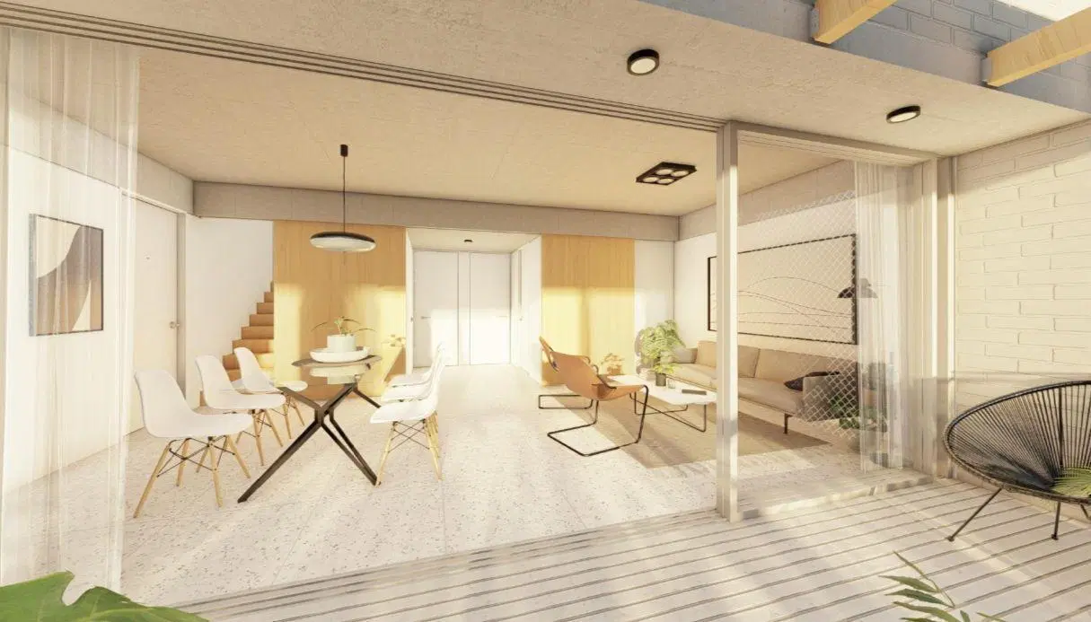 Departamento 4 AMB Dúplex La Lucila A estrenar Efectivo Terminado 5
