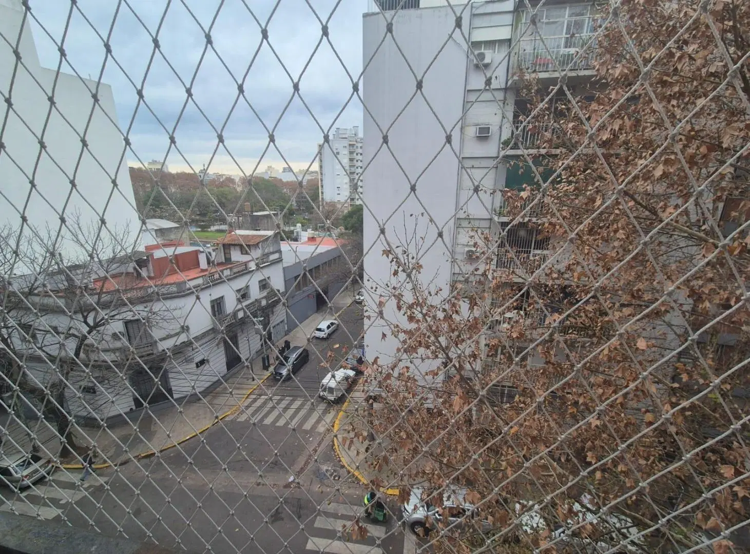 Departamento en alquiler dos ambientes con balcon semipiso 5