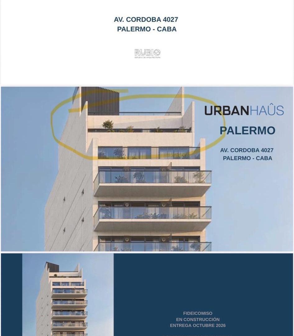 Foto de Monoambiente con Amenities Pileta Parrilla - Palermo Soho, imagen 1