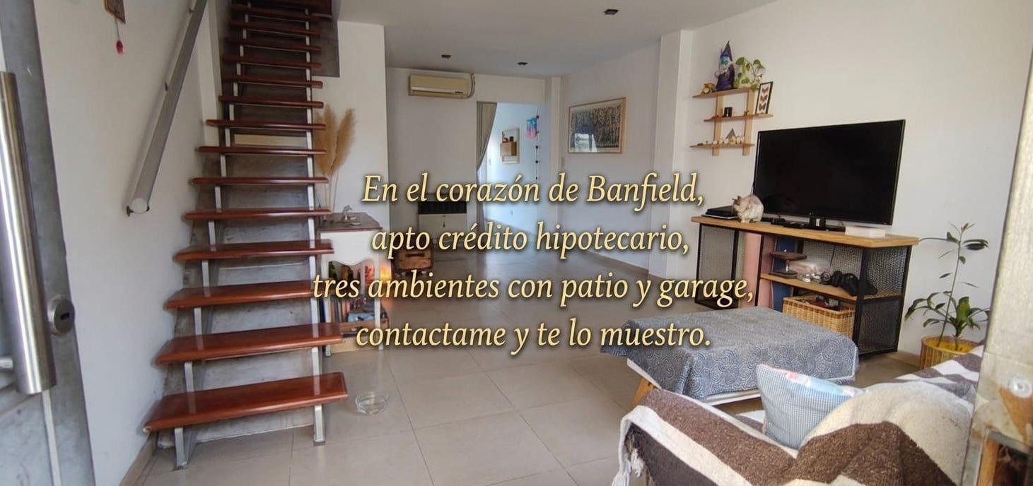 Foto de VENTA DUPLEX 3 AMB BANFIELD GARAGE Y FONDO, imagen 2