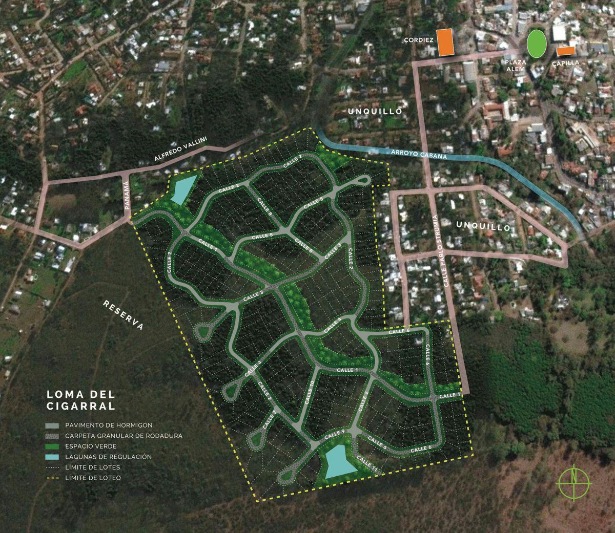 Venta lote en Unquillo 520 m2 - Lomas del cigarral - Excelente entorno natural y vistas - Escritura