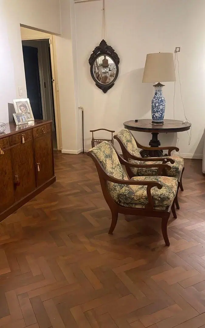 Recoleta Living comedor 2 Dorm , 1 baño , Dependencia y Cochera Fija 3