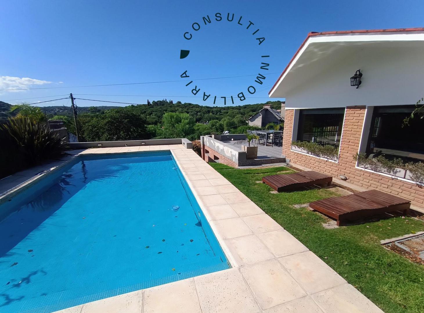 Foto de CASA CON PISCINA CLIMATIZADA, 3 DORM. GARAGE P/ 3 AUTOS, QUINCHO, imagen 3