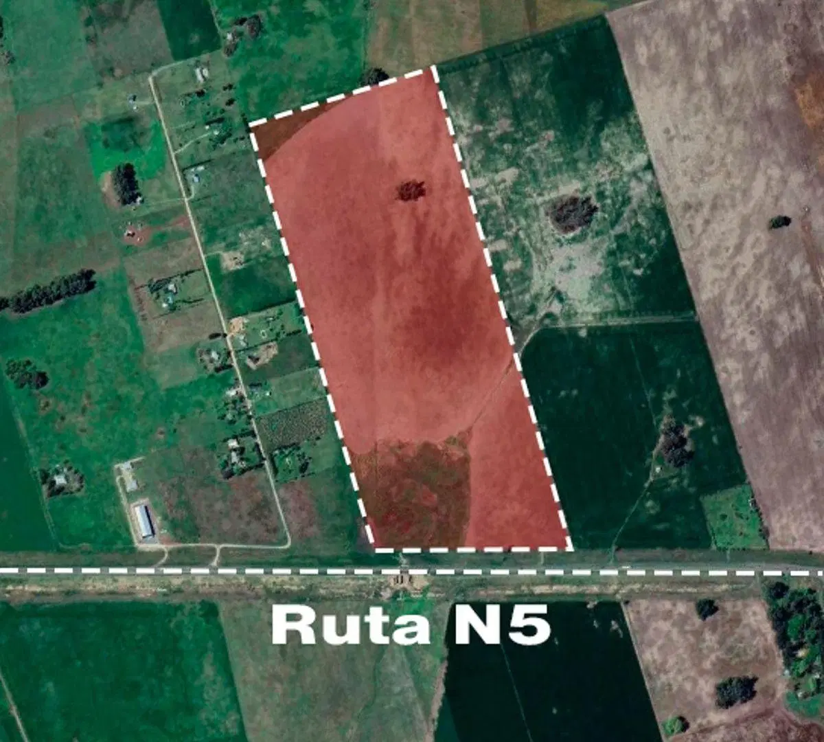 Campo 35HA Sobre Ruta Nacional 5. Mercedes, Buenos Aires. 2