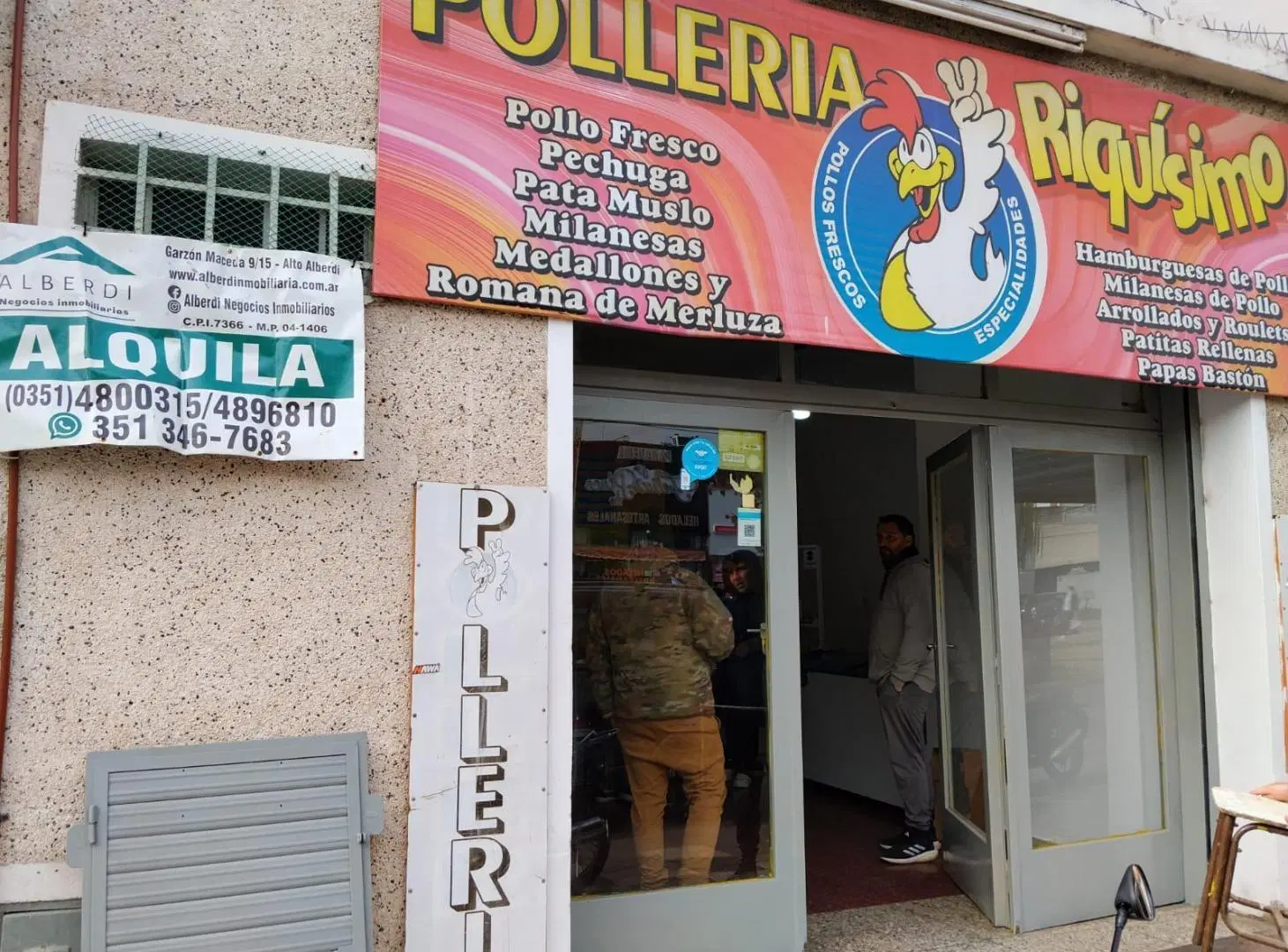 ALQUILER DE AMPLIO LOCAL EN CALLE FELIX PAZ B ALTO ALBERDI 1
