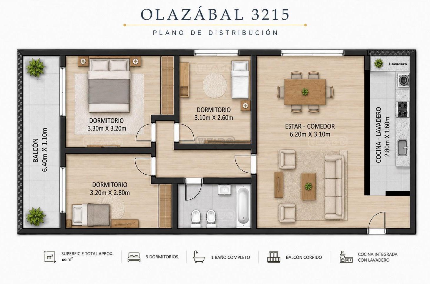Foto de Departamento en Venta en Belgrano R, Capital Federal, Buenos Aires, imagen 2