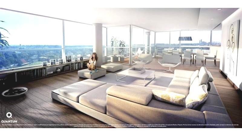 Expectacular Piso Alto Al Rio en Torre Quantum Bellini 226m2 . 2 Cocheras