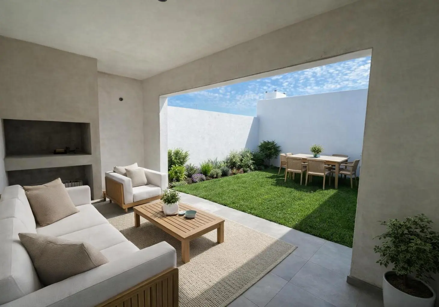 SAN IGNACIO VILLAGE CASA EN VENTA 2 DORMITORIOS PLANTA BAJA 3