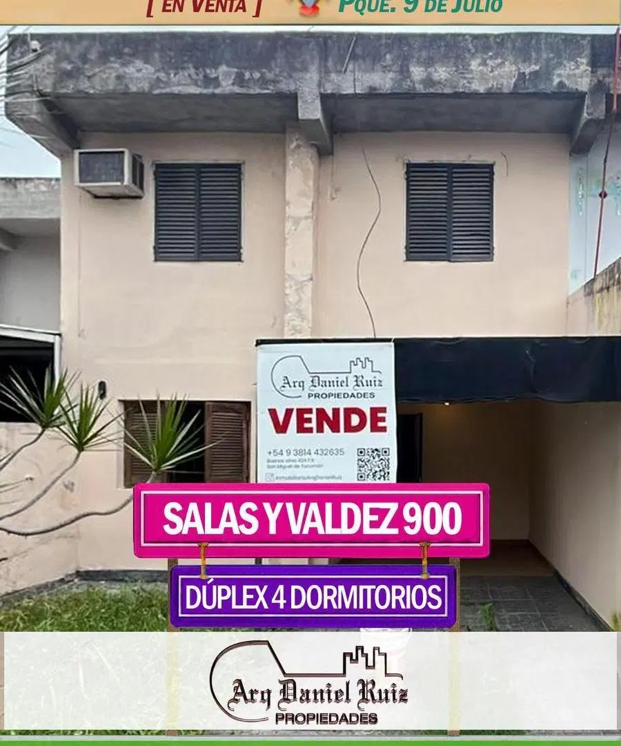 Dúplex 3 dormitorios en Alquiler zona Parque 9 de Julio 3