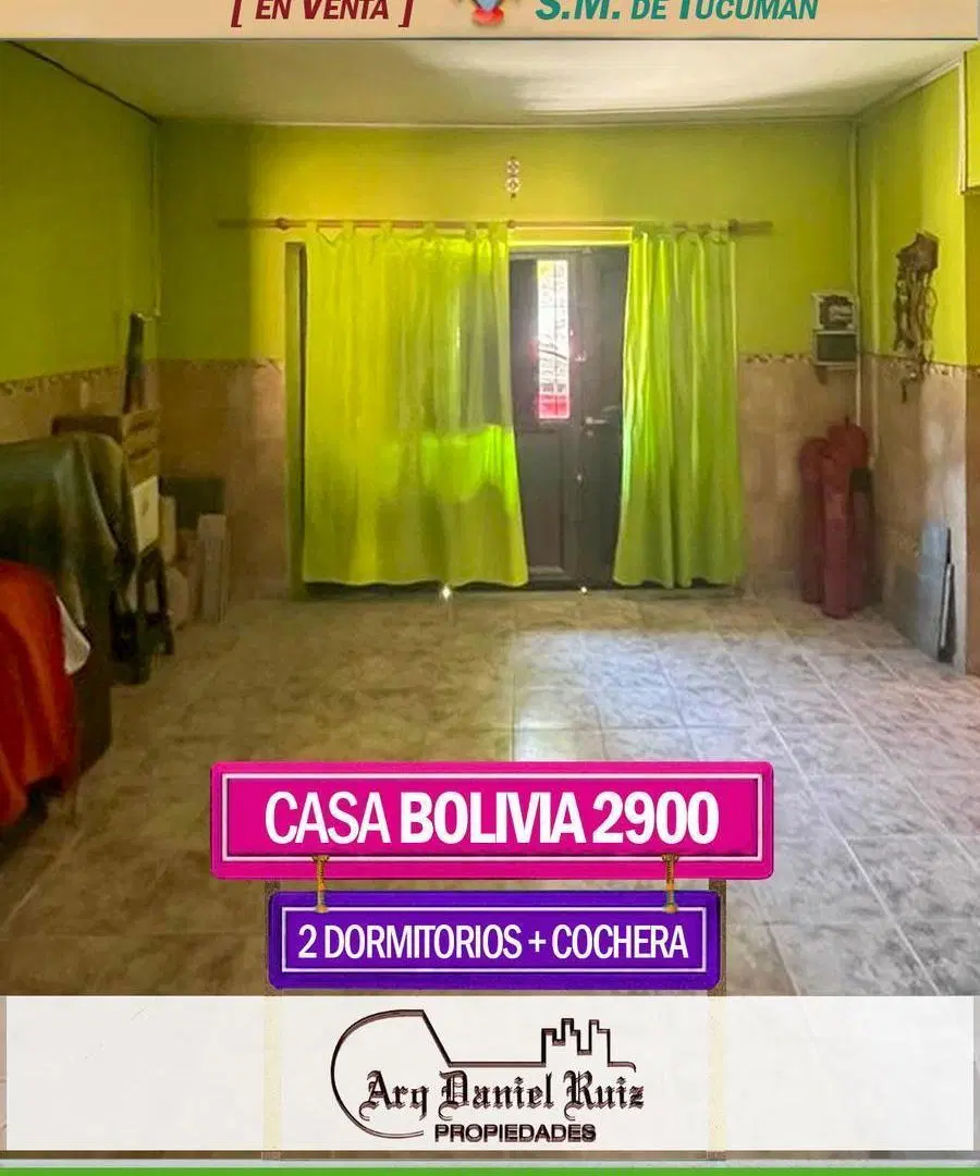 Casa de 2 dormitorios en Bolivia 2900 5